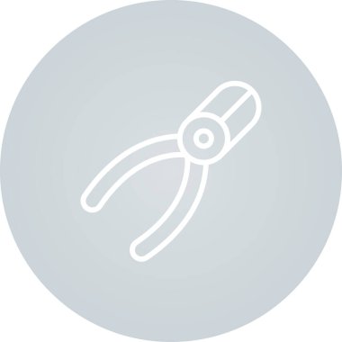 Kerpeten simgesi ana hat vektörü. sıcak hava