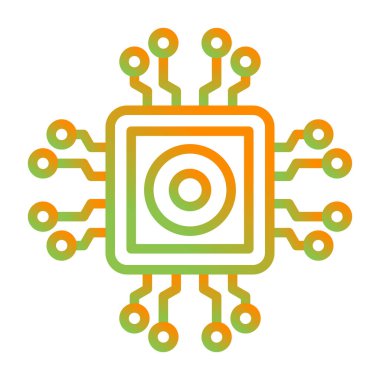 Devre İzleyici ağ ikonu vektör illüstrasyonuName