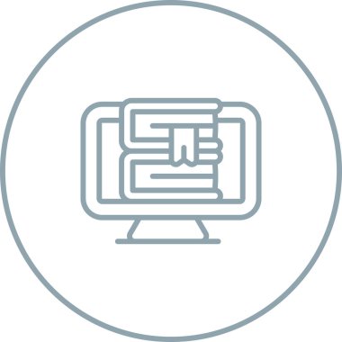 Bilgisayar web simge vektör çizim