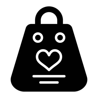 çanta kalp simgesi