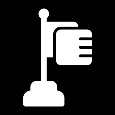 Modern b 'nin vektör illüstrasyonu eksik simgesi