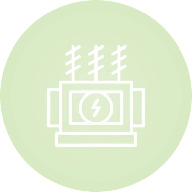 Vektör TV simgesi illüstrasyonu