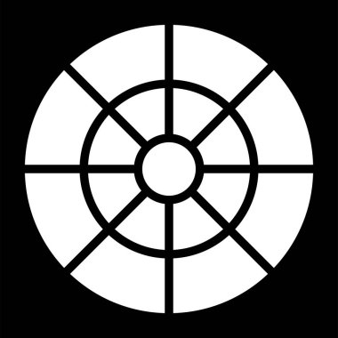 hedef simge vektör illüstrasyonu