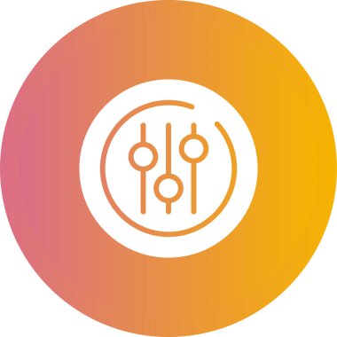 güzel dolgu vektör çizgisi simgesi