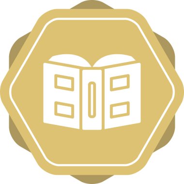 Kitap simgesi çizimini aç 