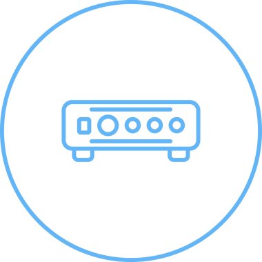 Ağ ikonu vektör illüstrasyonunu yükselt