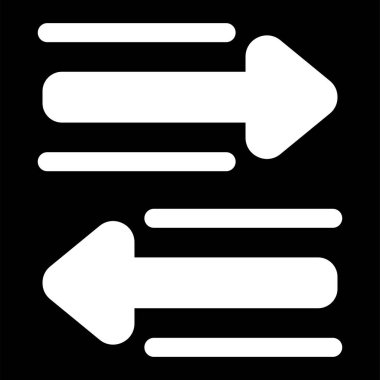 ok simgesinin vektör illüstrasyonu