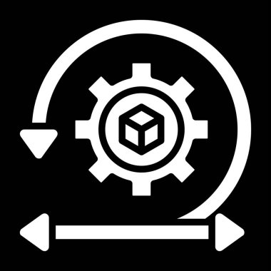 seo modern simgesinin vektör illüstrasyonu