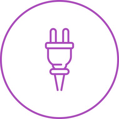 Dolgu simgesinin vektör illüstrasyonu