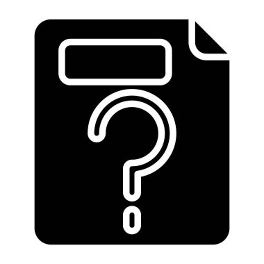 soru kitabı vektör simgesi