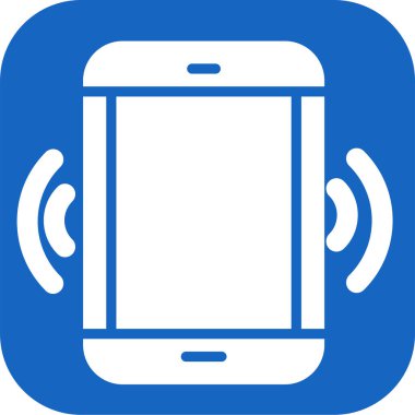 cep telefonu ikonu vektör illüstrasyonu