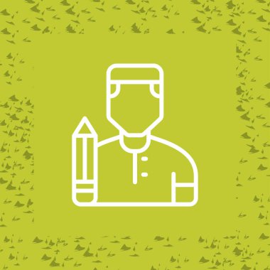 Modern simgenin vektör illüstrasyonu