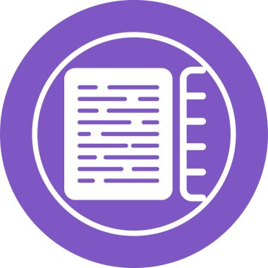 kitap simgesi vektör illüstrasyonu