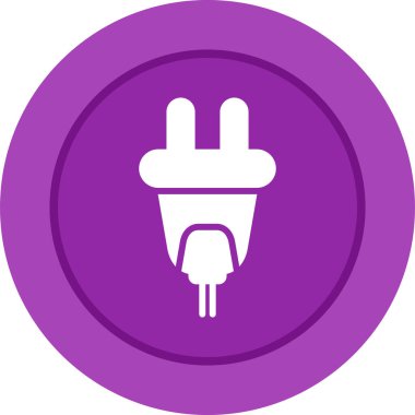 Dolgu simgesi vektör illüstrasyonu