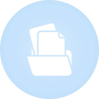 vektör belge dizin simgesi