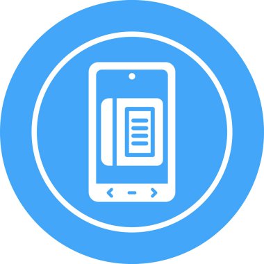 mobil uygulama simgesi vektör illüstrasyonu