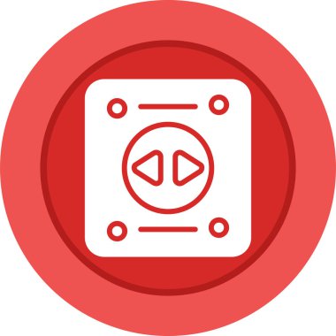 soket ağ simgesi vektör illüstrasyonu