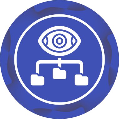 Moda biçimi izole edilmiş arkaplanda hedef simge