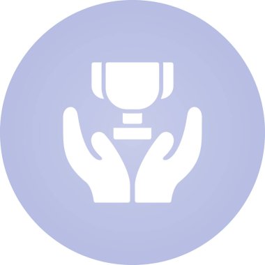 Bardak. Web simgesi basit tasarım