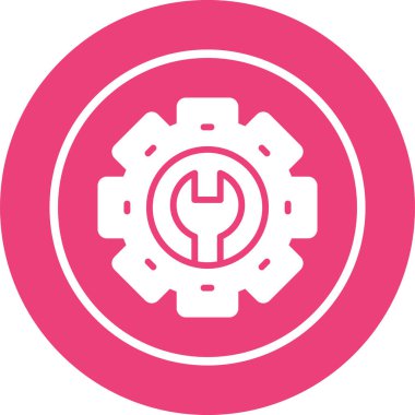 Modern bir simgenin vektör illüstrasyonu