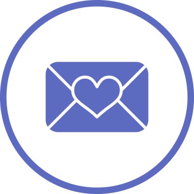 Zarf. Web simgesi basit illüstrasyon