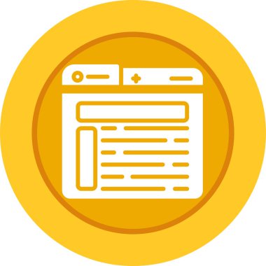 seo modern simgesinin vektör illüstrasyonu