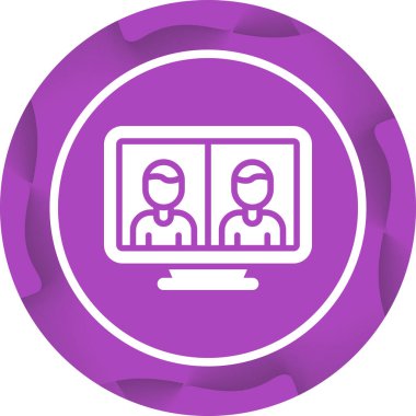 İnsan simgesinin vektör illüstrasyonu