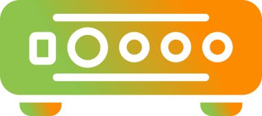 araba simgesi, vektör illüstrasyonu