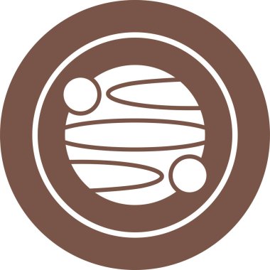 Kahve çekirdeği simgesinin vektör çizimi