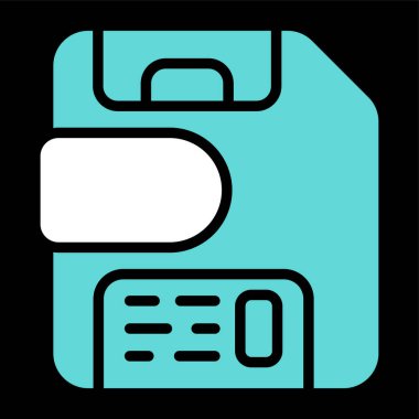 Dosya. Web simgesi basit illüstrasyon