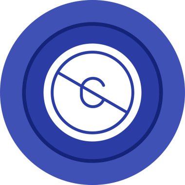 Hedef simgenin vektör illüstrasyonu