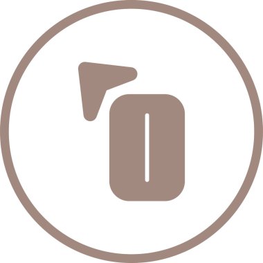 Bir kahve fincanının vektör çizimi