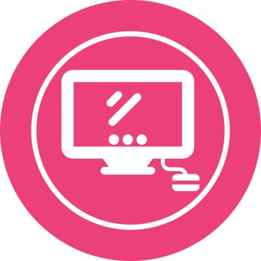 dizüstü bilgisayar simgesi, vektör illüstrasyonu