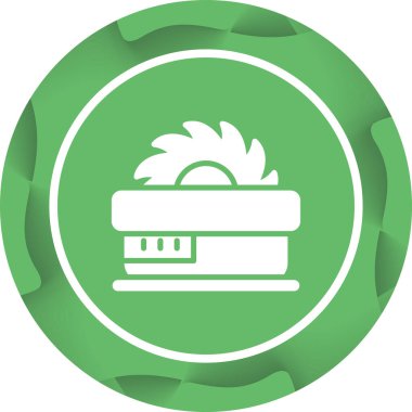 Taze pasta simgesi, vektör illüstrasyonu