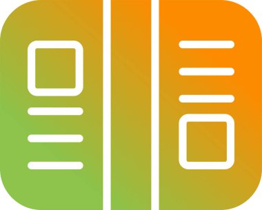 Eşsiz veri depolama vektörü simgesi