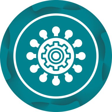 seo modern simgesinin vektör illüstrasyonu