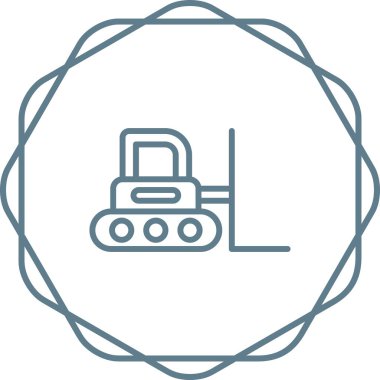 Robot modern simgenin vektör illüstrasyonu