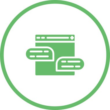 seo modern simgesinin vektör illüstrasyonu