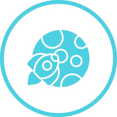 Roket web simgesi, vektör çizim