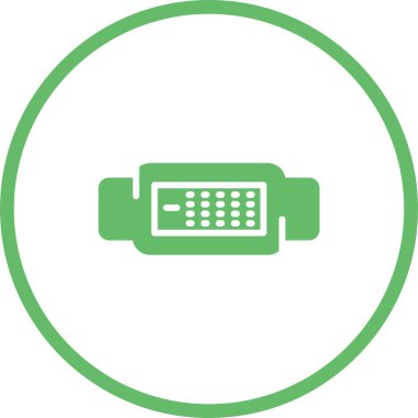 Modern b 'nin vektör illüstrasyonu telefon simgesinden yoksun