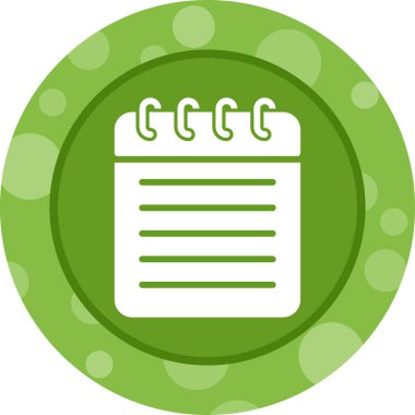 Takvim. Web simgesi basit illüstrasyon