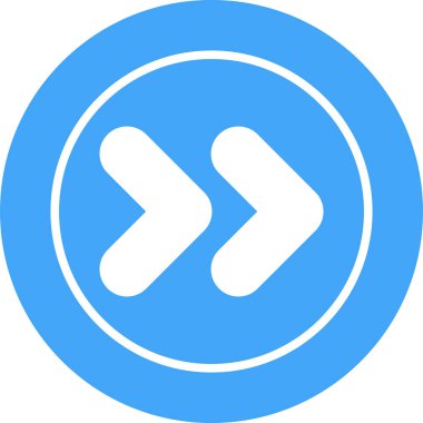 Tek bir simgenin vektör illüstrasyonu