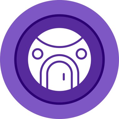 Modern b 'nin vektör illüstrasyonunda müziğin eksik simgesi