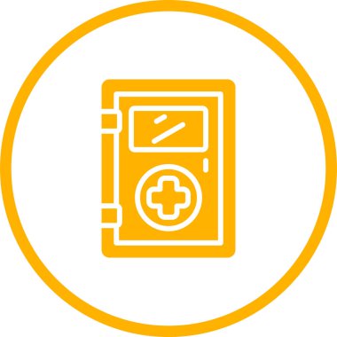 Pil simgesinin vektör illüstrasyonu