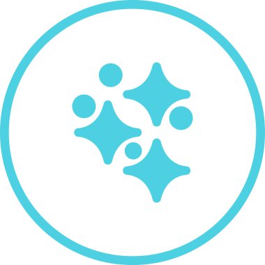 şebeke. Web simgesi basit illüstrasyon