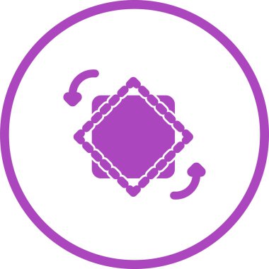 güzel kar tanesi vektör çizgisi simgesi