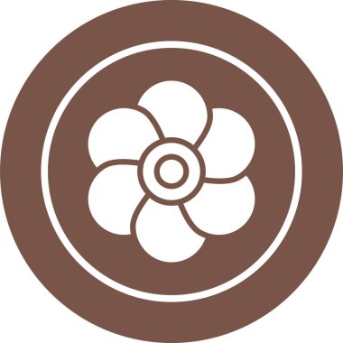 gelinciğin özet vektör resimleme simgesi