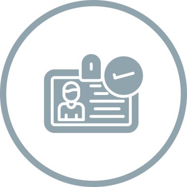 Vektör belgesi Simge illüstrasyonu