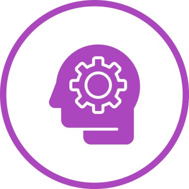 Dişliler Düz Vektör Yuvarlak Simge