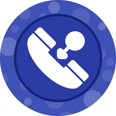 - Telefon. Web simgesi basit illüstrasyon